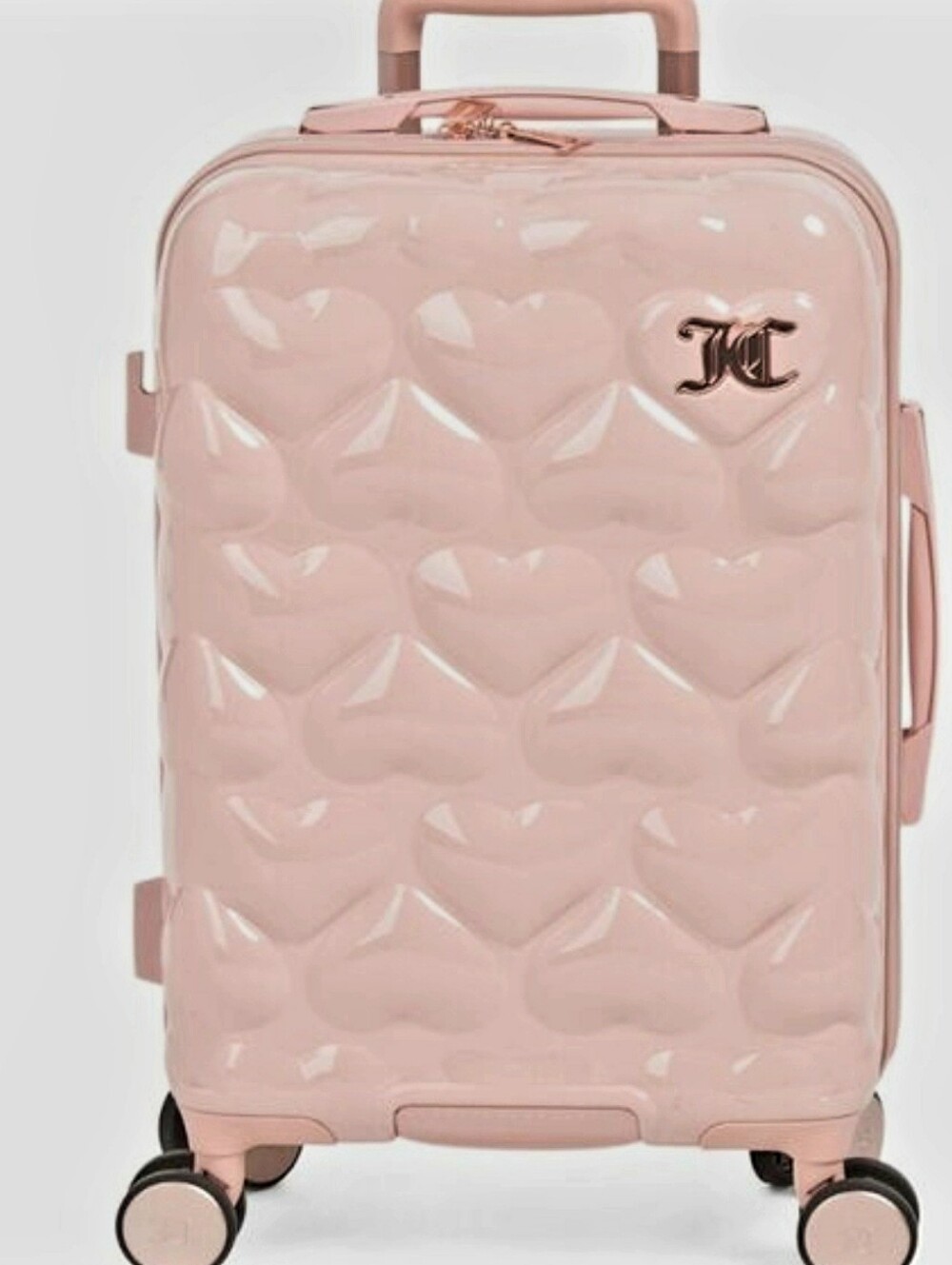 Juicy Couture Estelle 21"Hardside Spinner Carry-On Luggage- Ash Beige